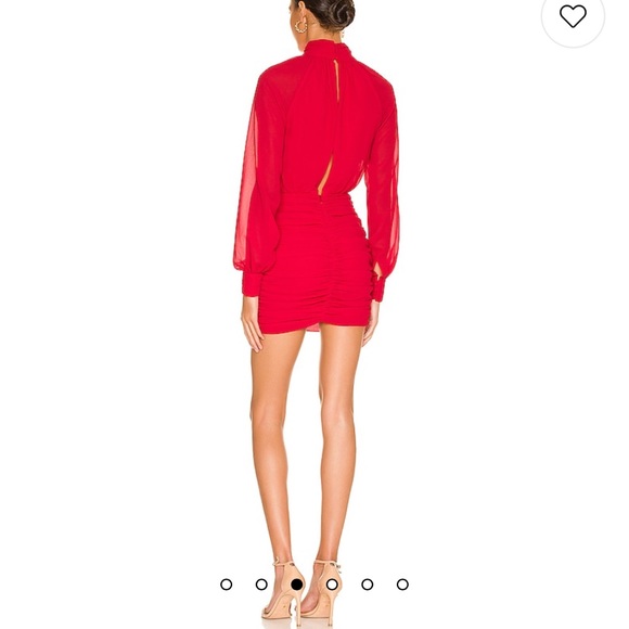 Genesis Mini Dress in RedNBD. Medium. Like New - Picture 2 of 4